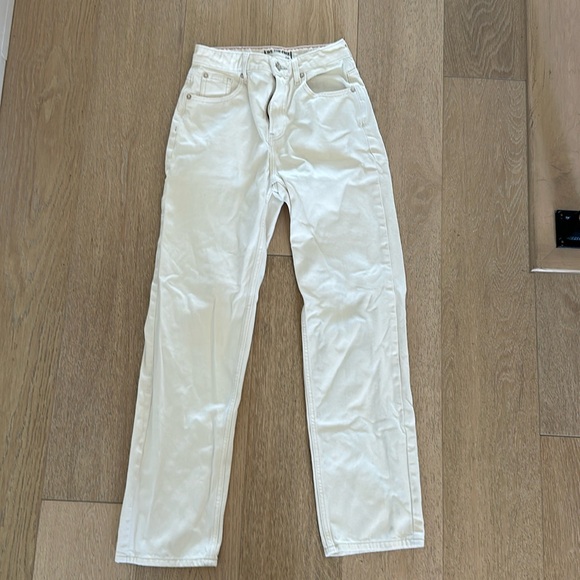 Free People The Pacifica High Rise Slim Straight Leg Jeans size 26 - Picture 1 of 4